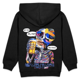 Vorthalos, Skelet, 1st | Kinder Hoodie - Schwarz