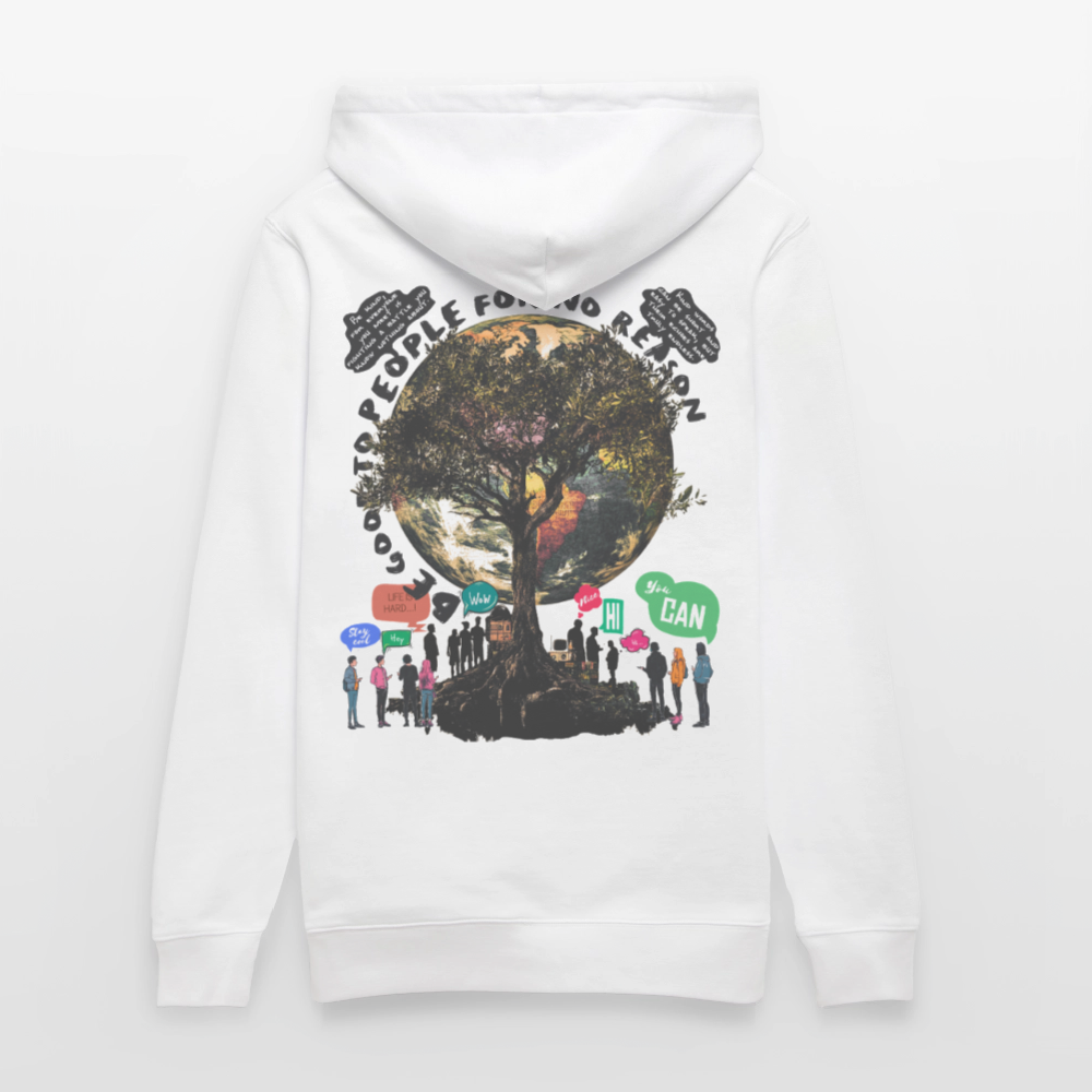 Thalvion, Baum, 1st | Cruiser, Unisex Bio-Hoodie - Weiß