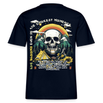 Panian, Berge, 1st | Essential, Relaxed Fit Unisex Bio T-Shirt - Navy