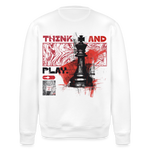Orionis, Schach, 1st | Roller, Unisex Bio-Sweatshirt - Weiß