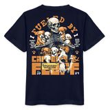 Nyxian, Skelet & Welpen, 1st | Kinder Bio T-Shirt - Navy
