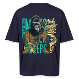 Herakles, Gorilla, 1st | Breezy, Oversized Unisex T-Shirt - Navy