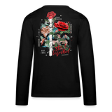 Loreley, Rose, 1st | Teenager Langarmshirt - Schwarz