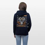 Marid, Eule, 1st | Cruiser, Unisex Bio-Hoodie - Navy