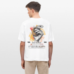 Eldamar, Schlange, 1st | Blaster, Oversize Bio T-Shirt, Unisex - Weiß