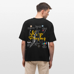 Maian, Beten, 1st | Blaster, Oversize Bio T-Shirt, Unisex - Schwarz
