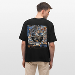 Sakhr, Informatik, 1st | Blaster, Oversize Bio T-Shirt, Unisex - Schwarz