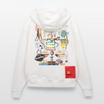 Nytheris, Waage, 1st | Heavyweight Oversized Bio Zip Hoodie, Unisex - OFF WHITE