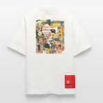 Vaelthar, Blumen, 1st | Heve, Heavyweight Oversized Bio T-Shirt, Unisex - OFF WHITE