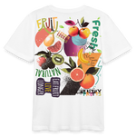 Xerathis, Obst, 1st | Teenager Bio T-Shirt - Weiß