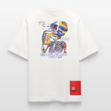 Vorthalos, Skelet, 1st | Heve, Heavyweight Oversized Bio T-Shirt, Unisex - OFF WHITE
