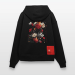 Manannan, Rose, 1st | Heavyweight Oversized Bio Hoodie, Unisex - SOLID BLACK