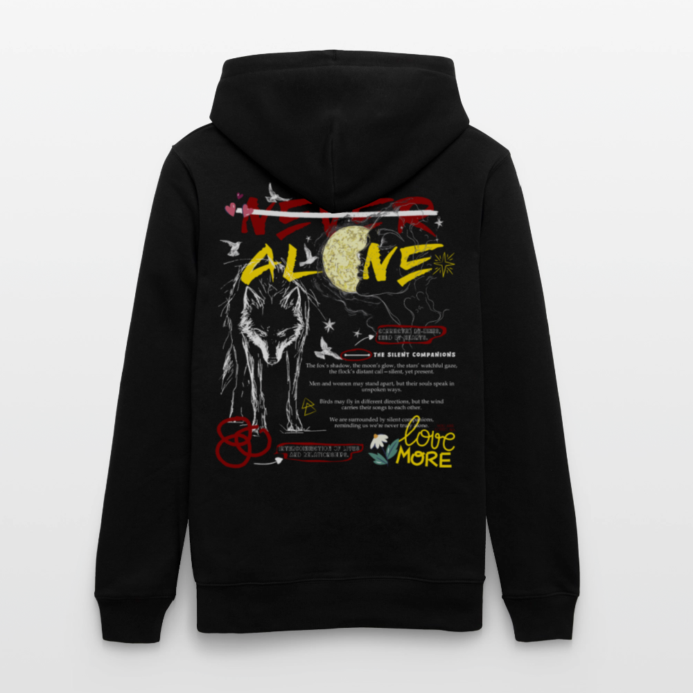 Diony, Wolf, 1st | Cruiser, Unisex Bio-Hoodie - Schwarz