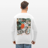 Eldrathis, Fahrrad, 1st | Roller, Unisex Bio-Sweatshirt - Weiß