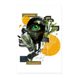 Stellara, Glühbirne, 1st | Poster 60x90 cm - Weiß