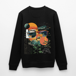 Izanagi, Sonnenbrille, 1st | Roller, Unisex Bio-Sweatshirt - Schwarz