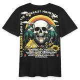 Panian, Berge, 1st | Teenager Bio T-Shirt - Schwarz