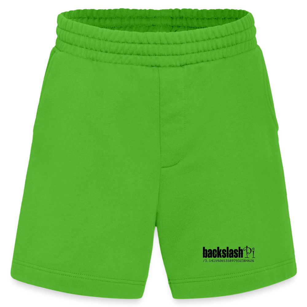 Heavyweight Organic Shorts Made in EU - Apple Neon