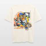 Kepleris, Tiger, 1st | Essential, Relaxed Fit Unisex Bio T-Shirt - Naturweiß 