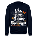 Anubis, Baum, 1st | Roller, Unisex Bio-Sweatshirt - Navy