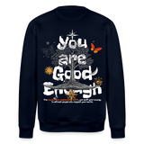 Anubis, Baum, 1st | Roller, Unisex Bio-Sweatshirt - Navy