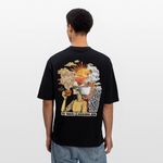 Artema, Kaffee, 1st | Breezy, Oversized Unisex T-Shirt - Schwarz