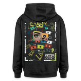 Shahzada, Kassetten, 1st | Freshhood, Oversized Unisex Hoodie - Anthrazit