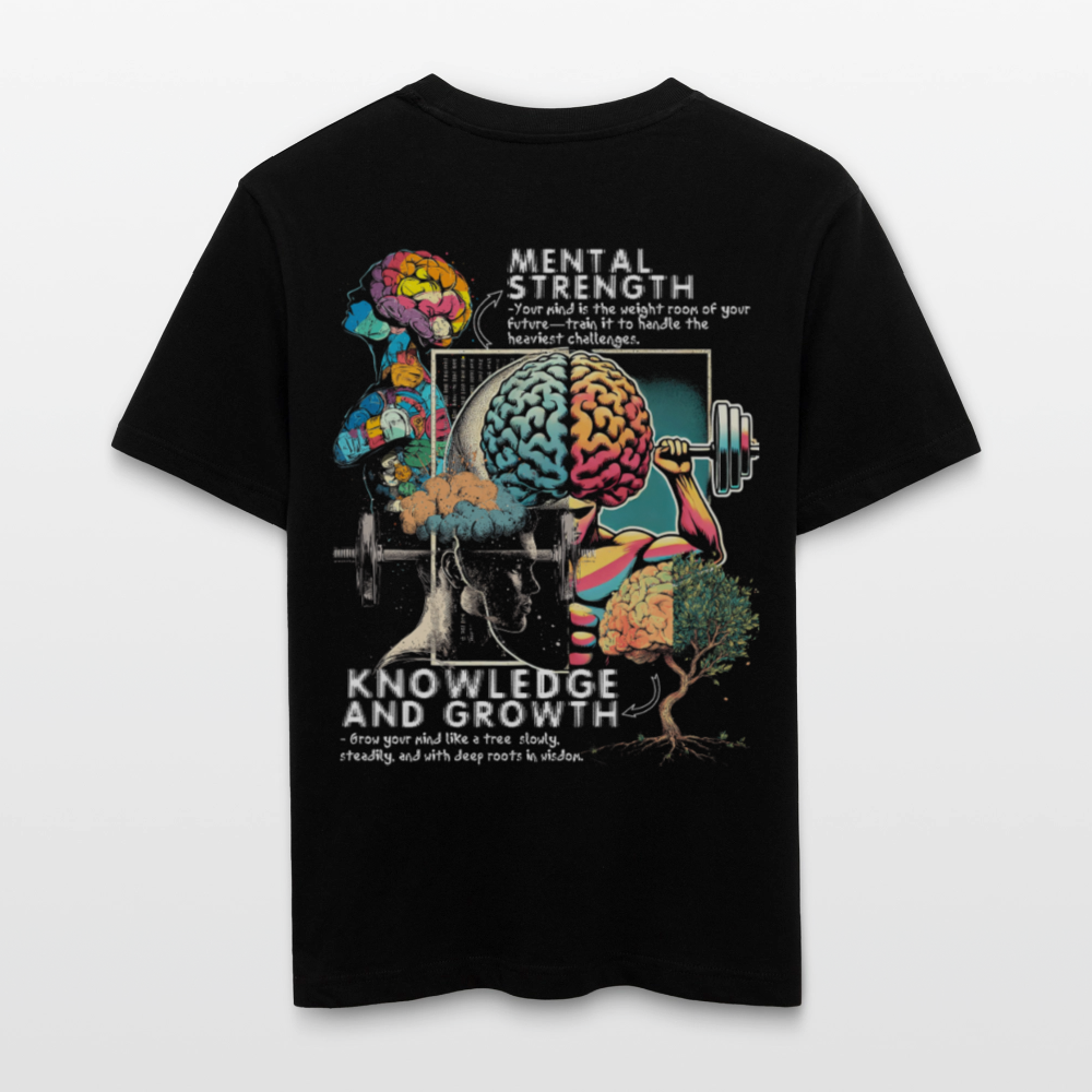 Selenian, Fitness, 1st | Essential, Relaxed Fit Unisex Bio T-Shirt - Schwarz
