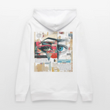 Marsyros, Augen, 1st | Cruiser, Unisex Bio-Hoodie - Weiß