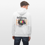 Flamethar, Fernseher, 1st | Cruiser, Unisex Bio-Hoodie - Weiß