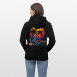 Eryan, Surfen, 1st | Cruiser, Unisex Bio-Hoodie - Schwarz