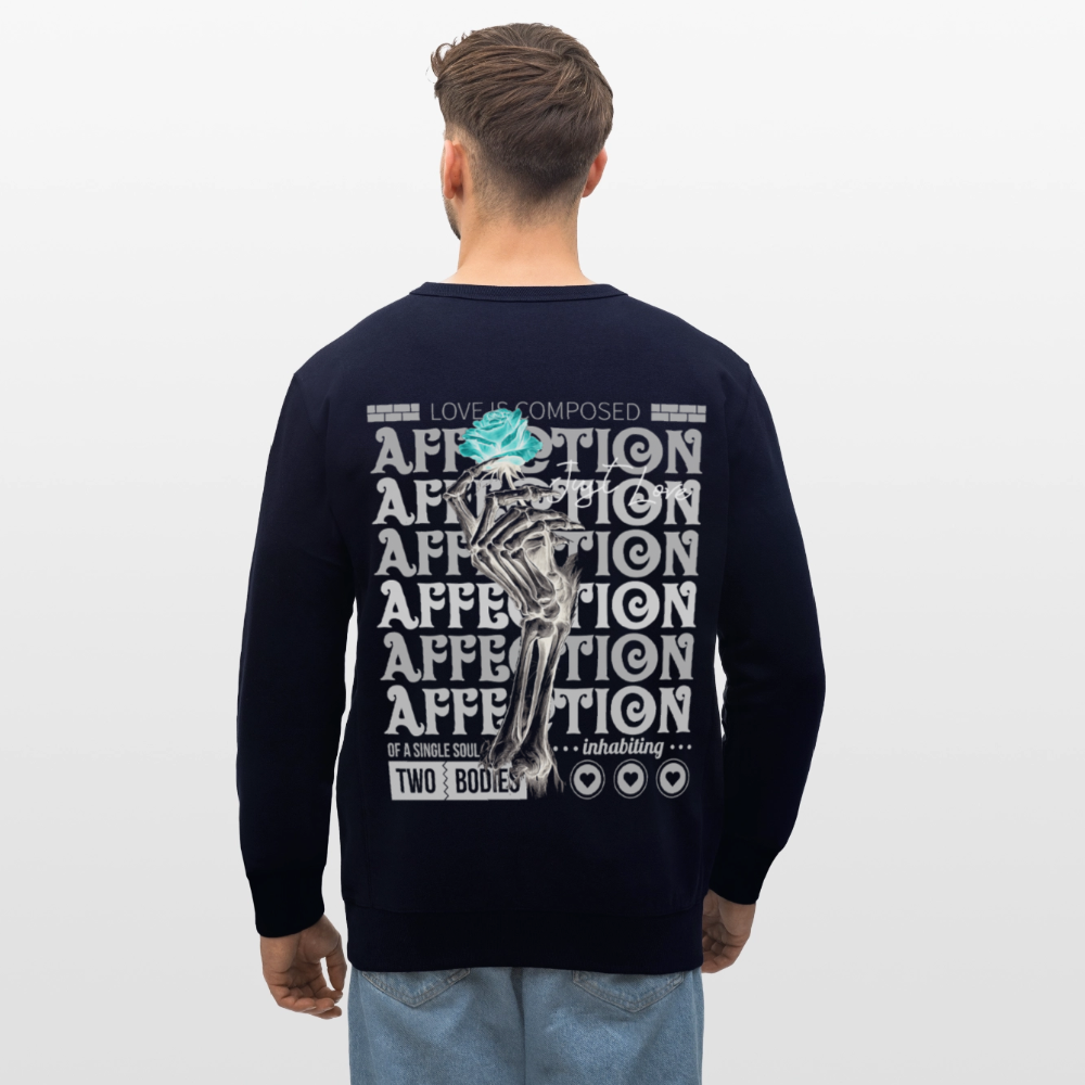 Hestian, Rose, 1st | Roller, Unisex Bio-Sweatshirt - Navy