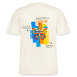 Nebularis, Schmetterling, 1st | Essential, Relaxed Fit Unisex Bio T-Shirt - Naturweiß 
