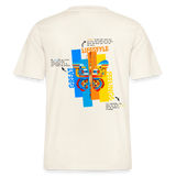 Nebularis, Schmetterling, 1st | Essential, Relaxed Fit Unisex Bio T-Shirt - Naturweiß 