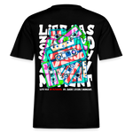 Raijin, Kassetten, 1st | Essential, Relaxed Fit Unisex Bio T-Shirt - Schwarz