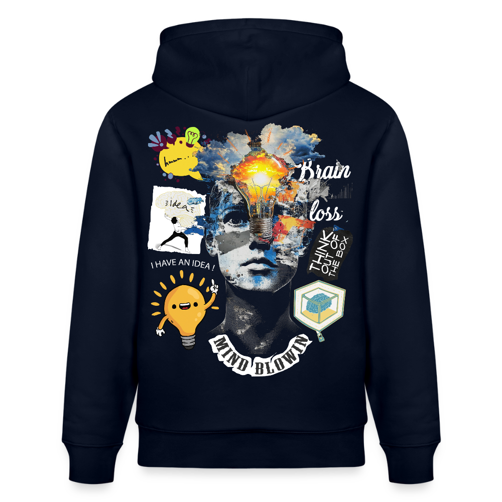 Rhean, Glühbirne, 1st | Cruiser, Unisex Bio-Hoodie - Navy