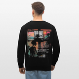 Erosan, Fenster, 1st | Roller, Unisex Bio-Sweatshirt - Schwarz