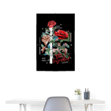 Loreley, Rose, 1st | Poster 60x90 cm - Weiß
