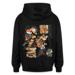 Atalantan, Essen, 1st | Freshhood, Oversized Unisex Hoodie - Schwarz
