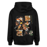 Atalantan, Essen, 1st | Freshhood, Oversized Unisex Hoodie - Schwarz