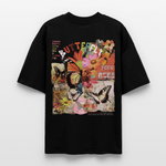 Azaroth2, Schmetterling, 1st | Blaster, Oversize Bio T-Shirt, Unisex - Schwarz