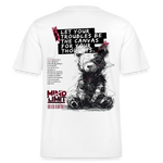 Zentharis, Bär, 1st | Essential, Relaxed Fit Unisex Bio T-Shirt - Weiß