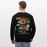 Ruqayya, Sonne, 1st | Roller, Unisex Bio-Sweatshirt - Schwarz