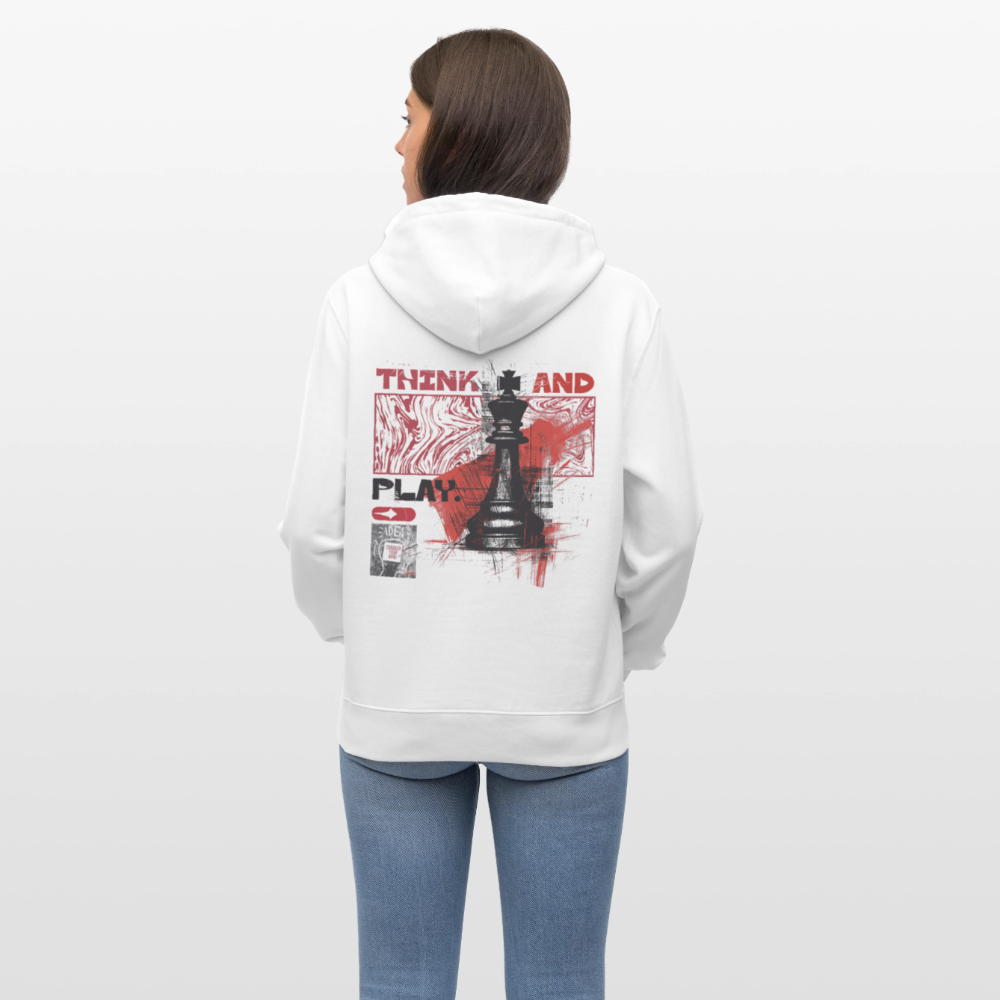 Orionis, Schach, 1st | Cruiser, Unisex Bio-Hoodie - Weiß