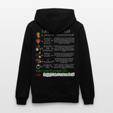Astraeian, Symbole, 1st | Cruiser, Unisex Bio-Hoodie - Schwarz