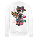 Stormrath, Fantasie, 1st | Roller, Unisex Bio-Sweatshirt - Weiß
