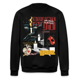 Athenia, Kerze, 1st | Roller, Unisex Bio-Sweatshirt - Schwarz