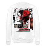 Dracorius, Liebe, 1st | Roller, Unisex Bio-Sweatshirt - Weiß