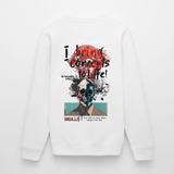 Titanis, Totenkopf, 1st | Roller, Unisex Bio-Sweatshirt - Weiß