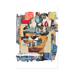 Seraphion, Gesichter, 1st | Poster 20x30 cm - Weiß